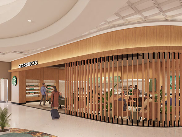 starbucks in the casino