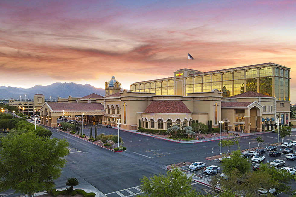 suncoast exterior at sunset