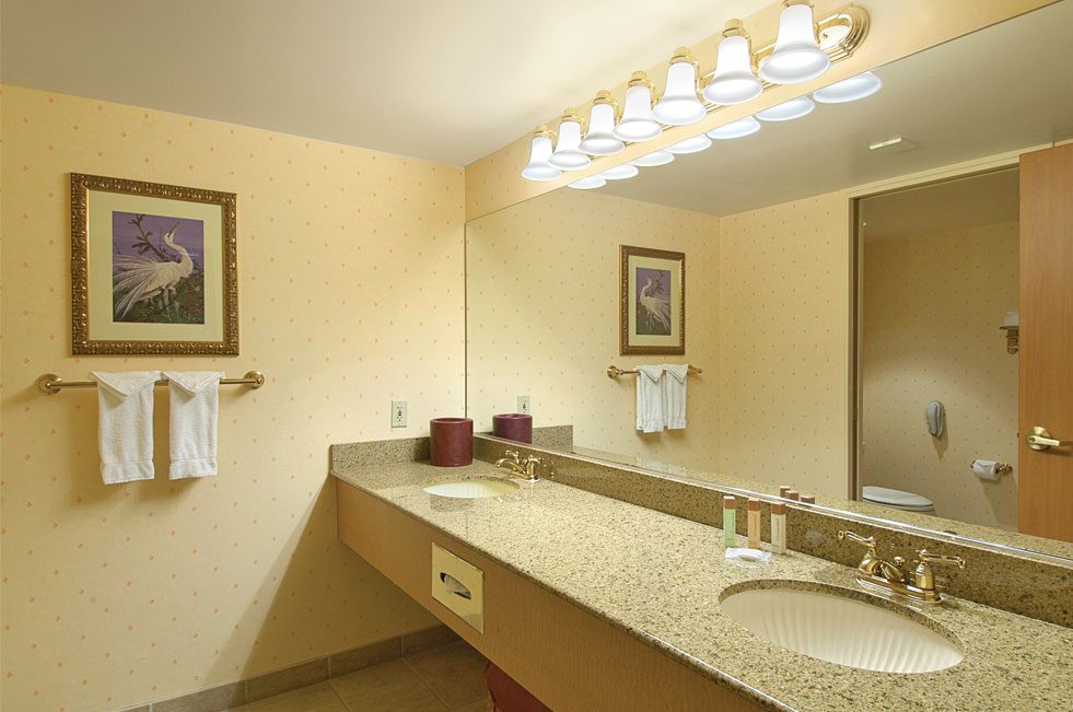 Deluxe Two Queens Bathroom